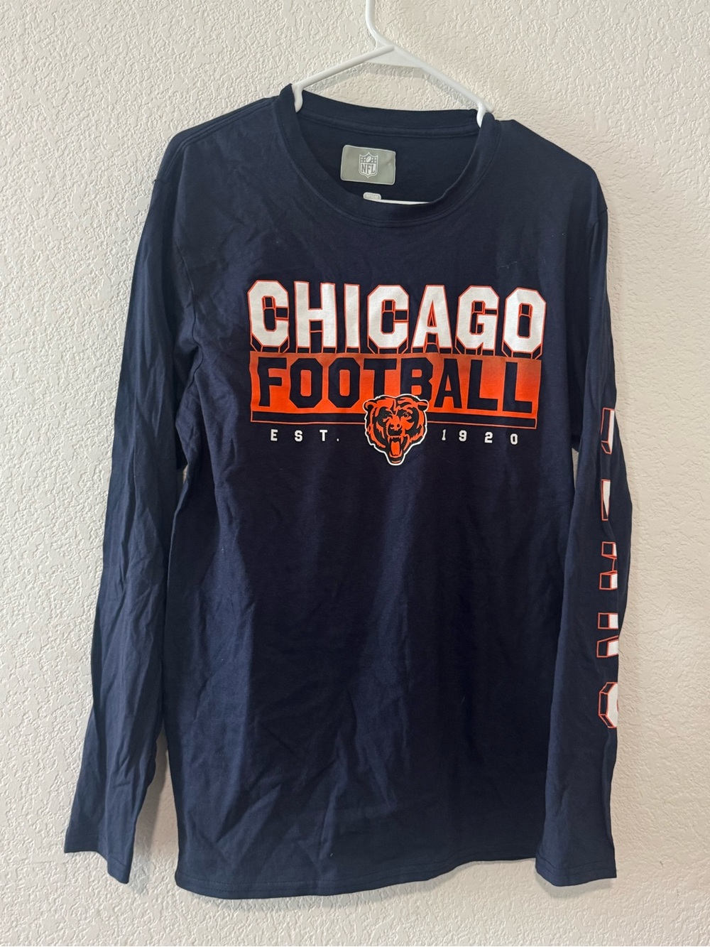 Chicago bears long sleeve tee